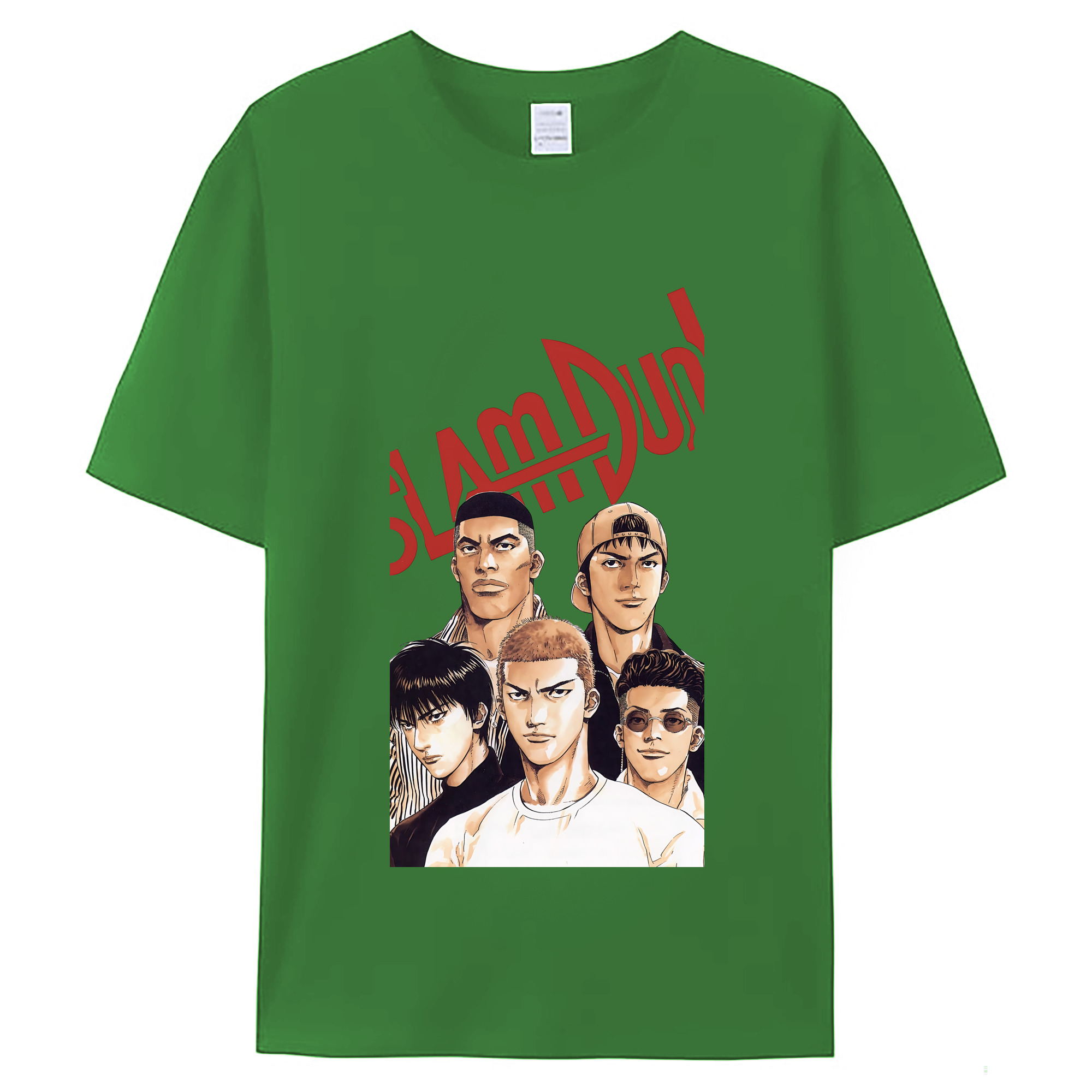 （画像用） SLAM DUNK／スラムダンク レディースカジュアルプリントTシャツ（綿100％）